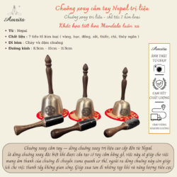 [Genuine] Nepal High-end Handled Bell - Handle bolws - Amrita